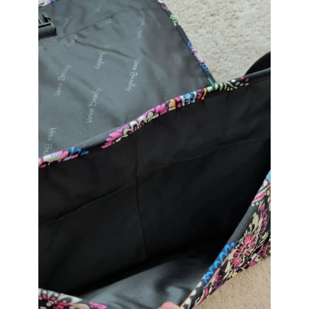 Vera Bradley Laptop Messenger Bag In Bandana Swirl